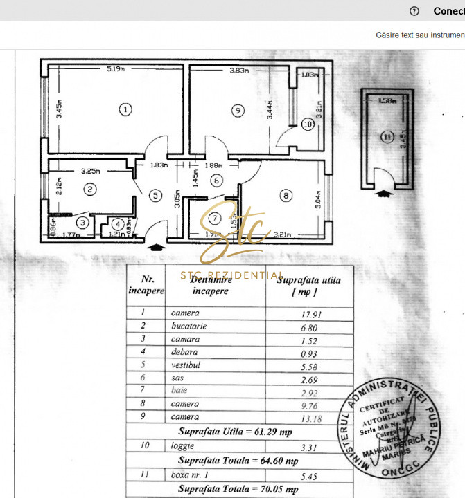 Parter Inalt, Prelungirea Ghencea, 3 Camere Decomandat