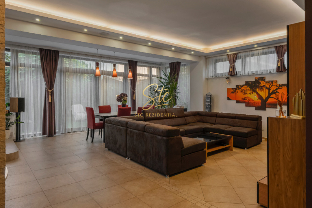 Salajan - vila superba cu 2 etaje - living 48mp fara stalpi