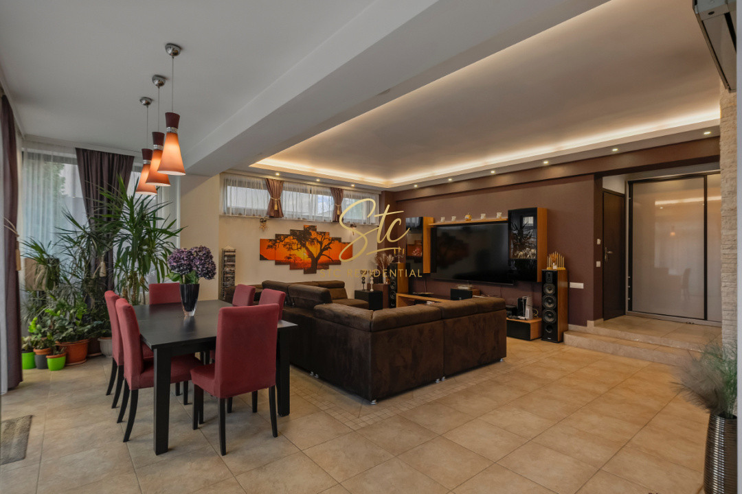 Salajan - vila superba cu 2 etaje - living 48mp fara stalpi