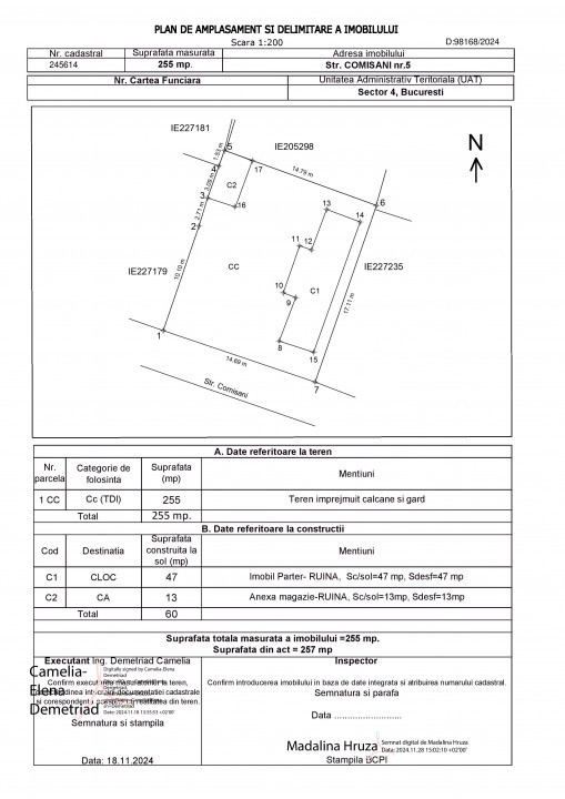 Aparatorii Patriei, 400 metri metrou, vila sau duplex, deschidere 15m