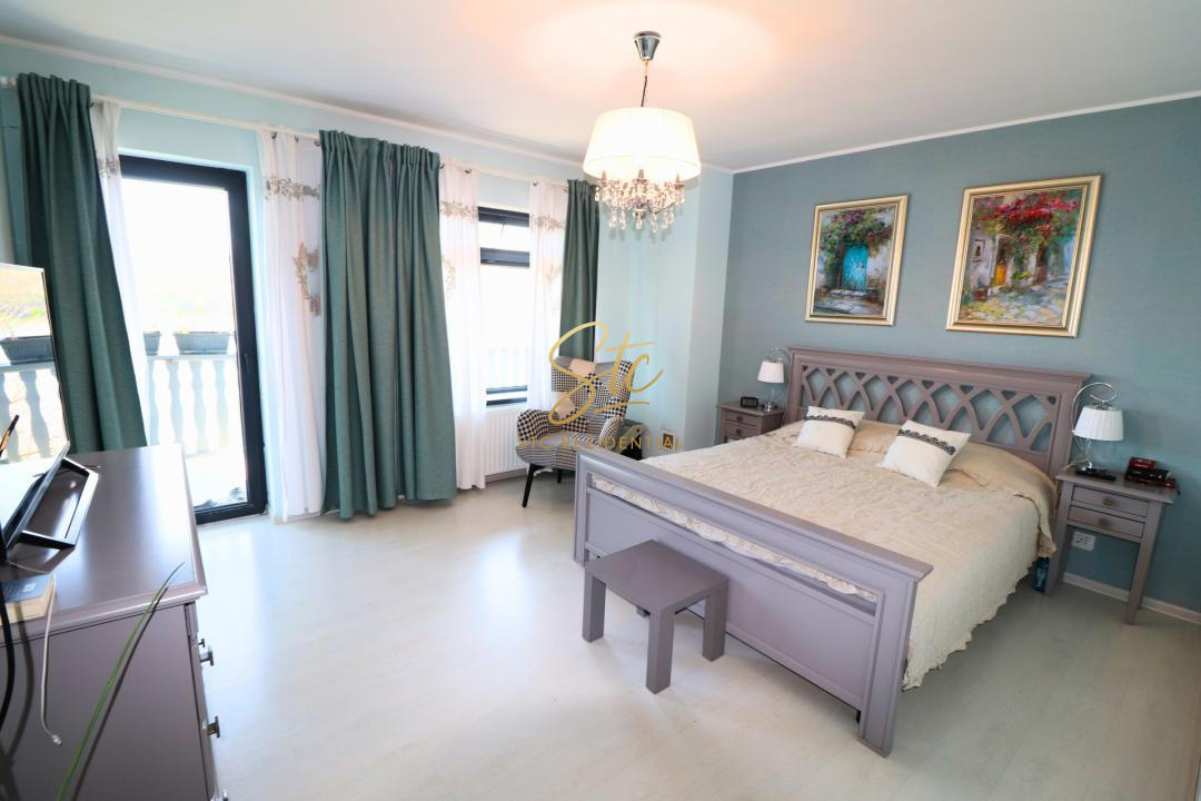 Vila cu deschidere la lac - Branesti - constructie 2016 - mobilata si utilata