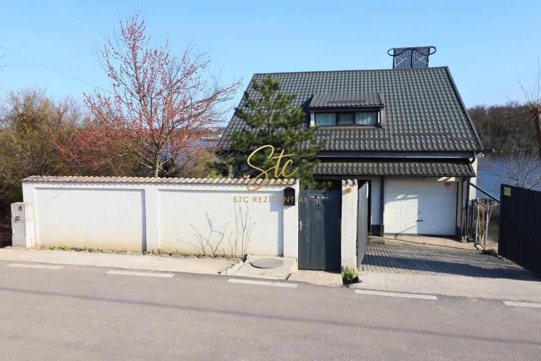 Vila cu deschidere la lac - Branesti - constructie 2016 - mobilata si utilata