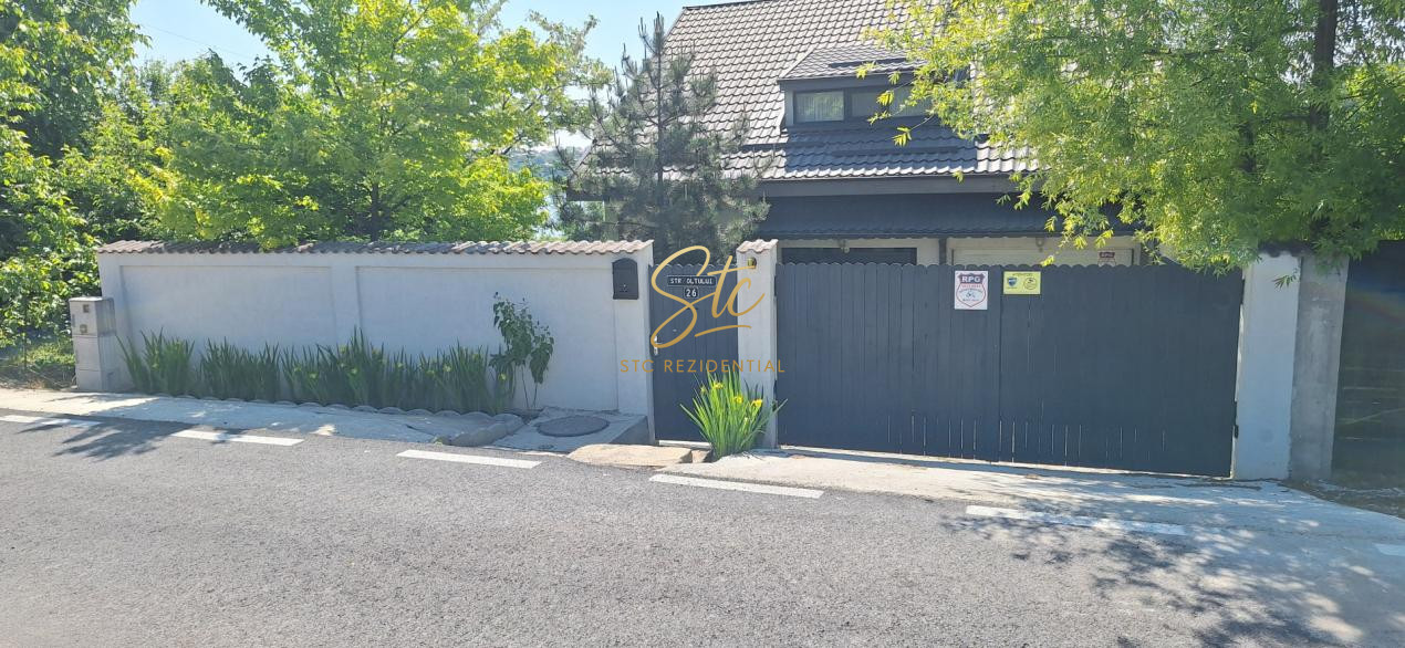 Vila cu deschidere la lac - Branesti - constructie 2016 - mobilata si utilata