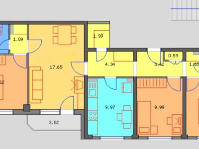 Brancoveanu - Oltenitei - bloc 1983 - nerenovat, comision 0